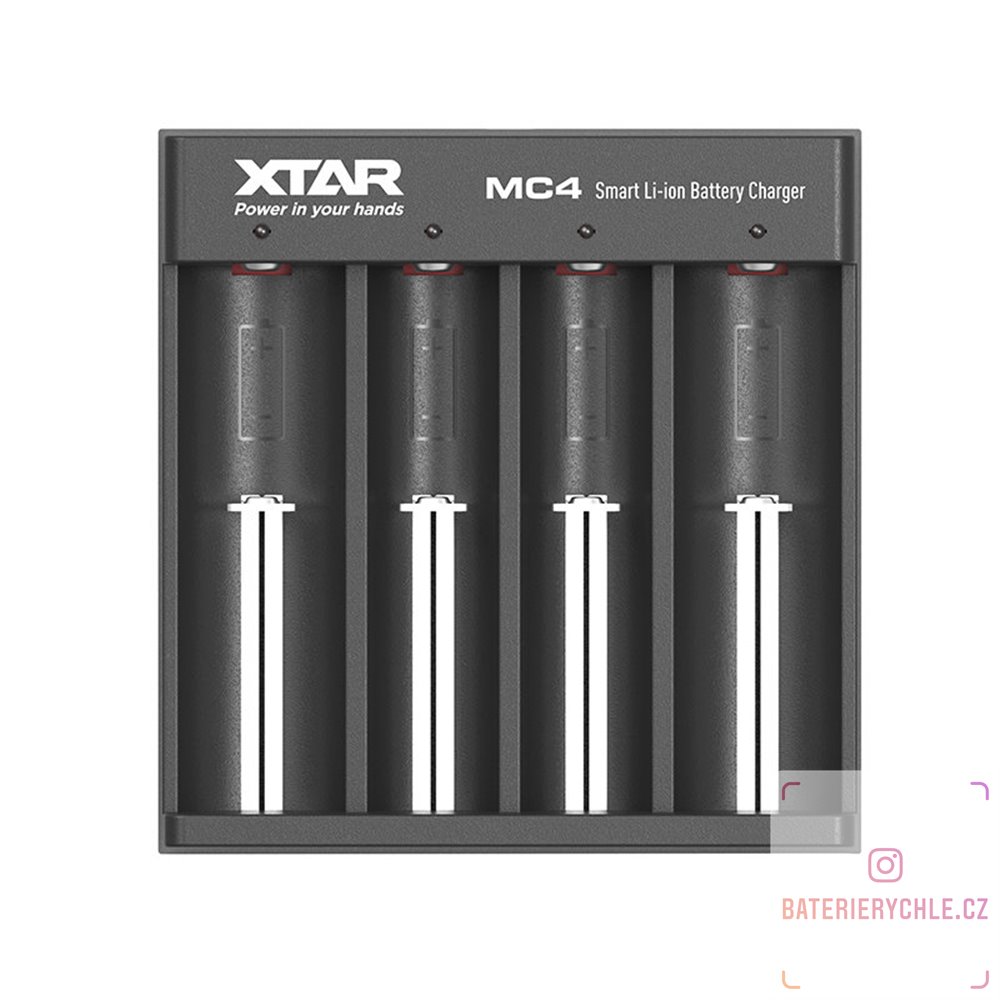 Nabíječka Xtar MC4 USB nabíjení pro Li-Ion akumulátory