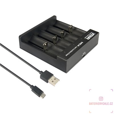 Nabíječka Xtar MC4 USB nabíjení pro Li-Ion akumulátory